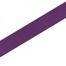Basic flach Lederband 10mm Royal purple